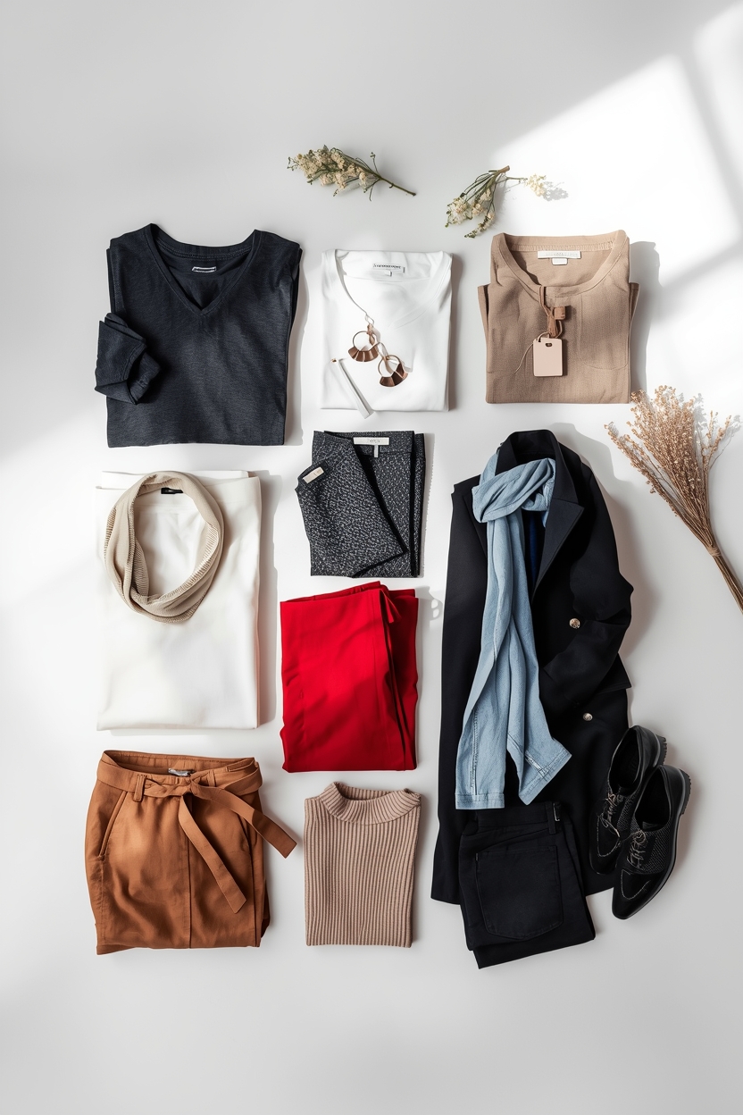 Capsule wardrobe concept